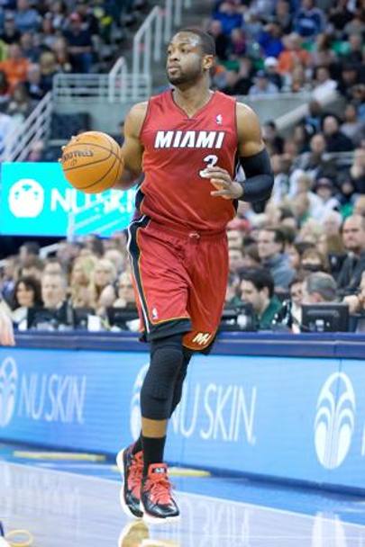 26 - Dwyane Wade, 32enne veterano dei Miami Heat. Usa Today Sports